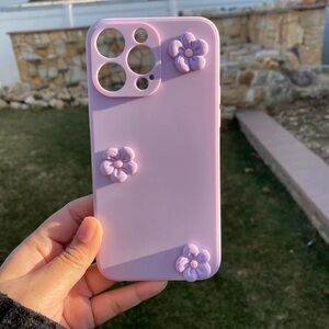 Purple Floral Phone Case